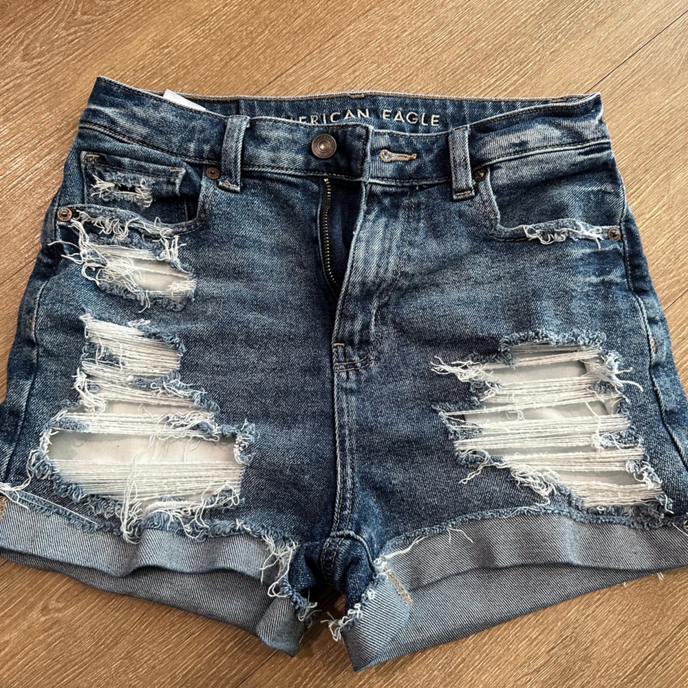 American Eagle Jean Shorts Size 2